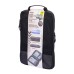 Set of travel compression packing cubes-TROIKA BLACK PACKING CUBES