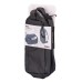 Toiletry bag-TROIKA BLACK WASHBAG 2