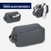 Toiletry bag-TROIKA BLACK WASHBAG 2