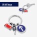 Keyring-ON THE ROAD