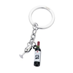 Keyring-TROIKA BORDEAUX